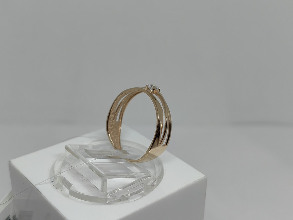 КОЛЬЦО С КАМНЕМ (Au 585)