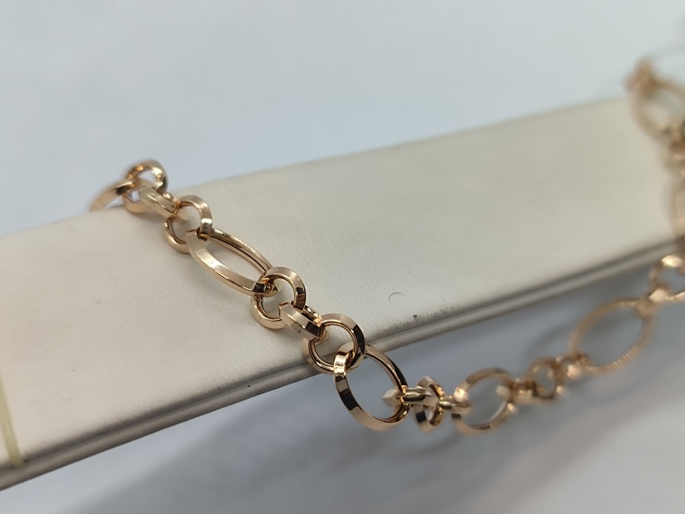 БРАСЛЕТ ПУСТОТЕЛЫЙ Фантазия (Au 585)