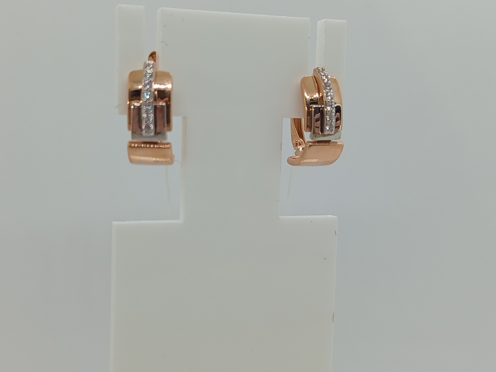 СЕРЬГИ С КАМНЯМИ (Au 585)