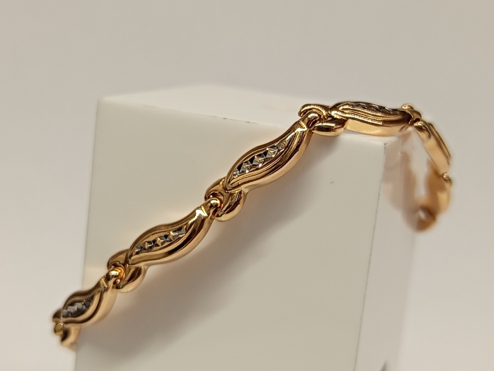 БРАСЛЕТ ПУСТОТЕЛЫЙ Ролекс Au 585