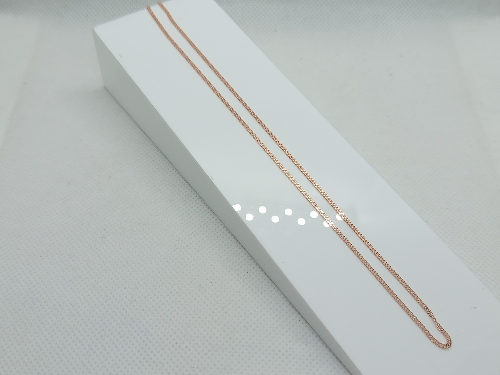 ЦЕПЬ ПОЛНОВЕСНАЯ Ромб двойной (Au 585)