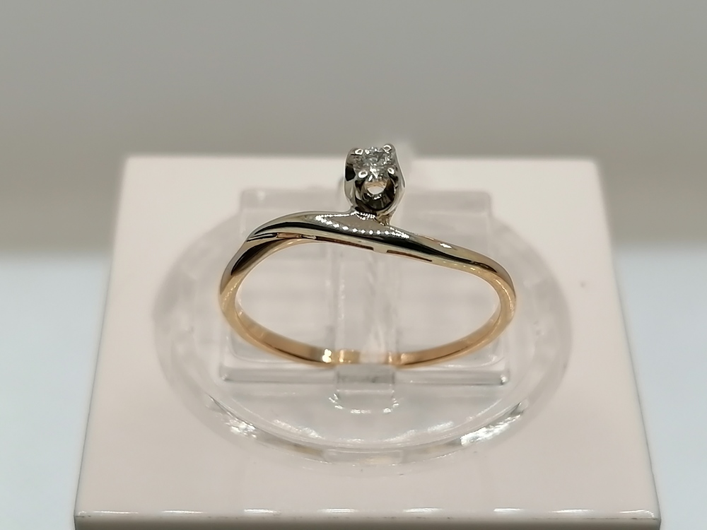 КОЛЬЦО БРИЛЛИАНТ Au 585