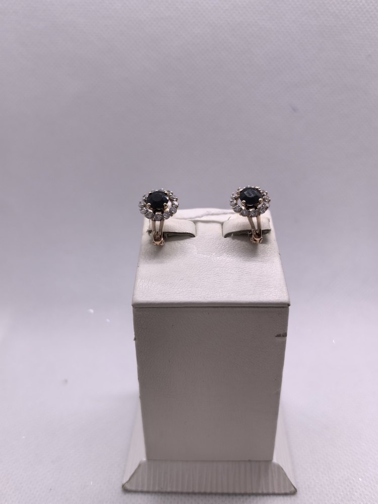 СЕРЬГИ С КАМНЯМИ (Au 585)