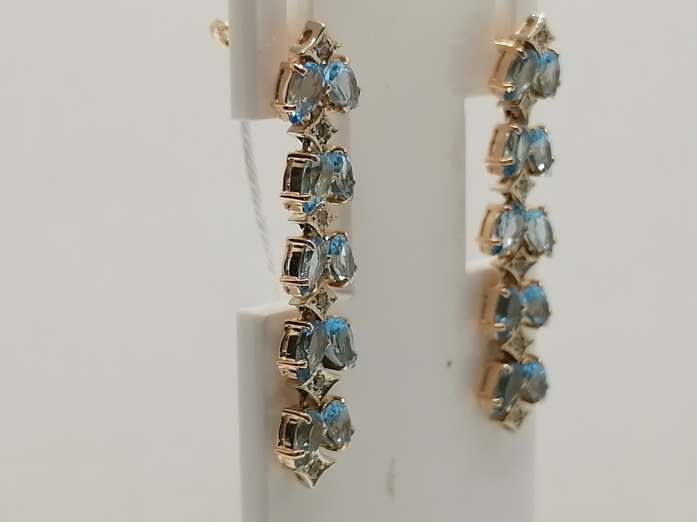 СЕРЬГИ БРИЛЛИАНТ (Au 585)