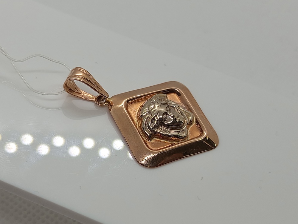 883 ПОДВЕСКА БЕЗ КАМНЯ (Au 585)