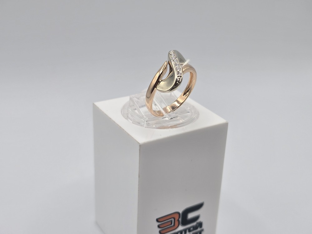 КОЛКМИ585 КОЛЬЦО С КАМНЯМИ (Au 585)