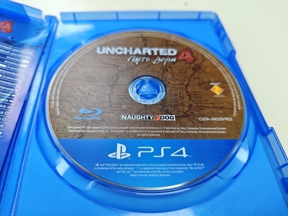 Игра Playstation 4 Uncharted: Путь вора 4