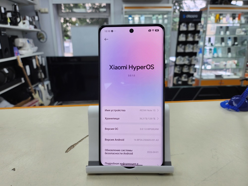Смартфон Xiaomi Redmi Note 15 8/128
