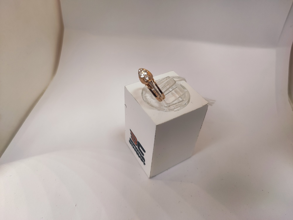 КОЛКМИ585 КОЛЬЦО С КАМНЯМИ (Au 585)