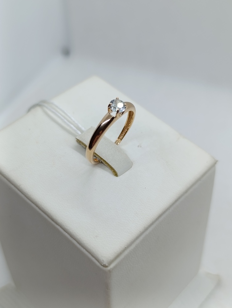 КОЛЬЦО С КАМНЕМ (Au 585)