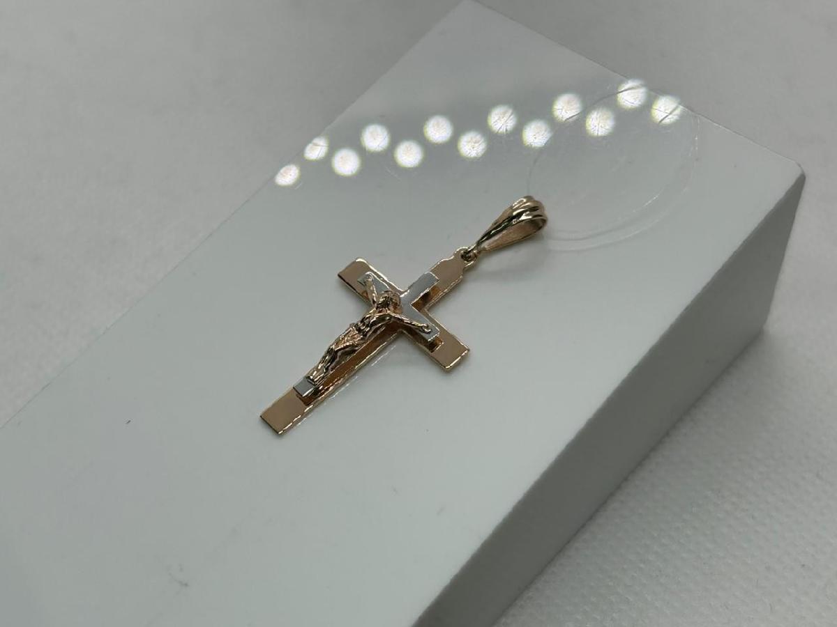 810-00322-10-00-00-00 ПОДВЕСКА КРЕСТ (Au 585)