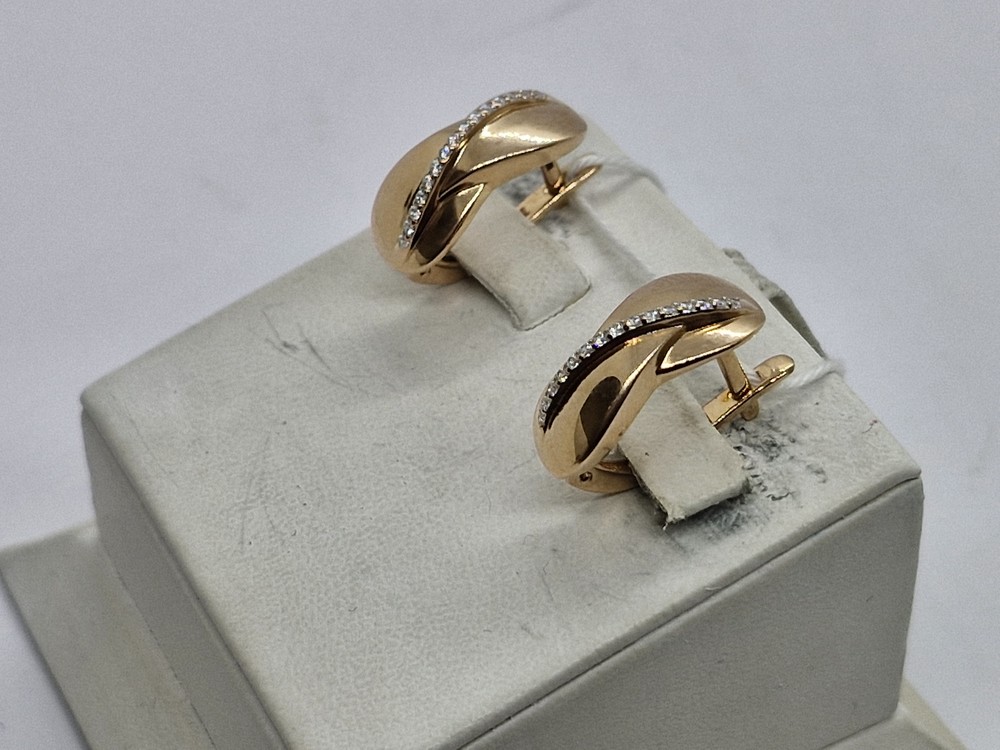 СКМИ585 СЕРЬГИ С КАМНЯМИ (Au 585) СКМИ585 СЕРЬГИ С КАМНЯМИ (Au 585)