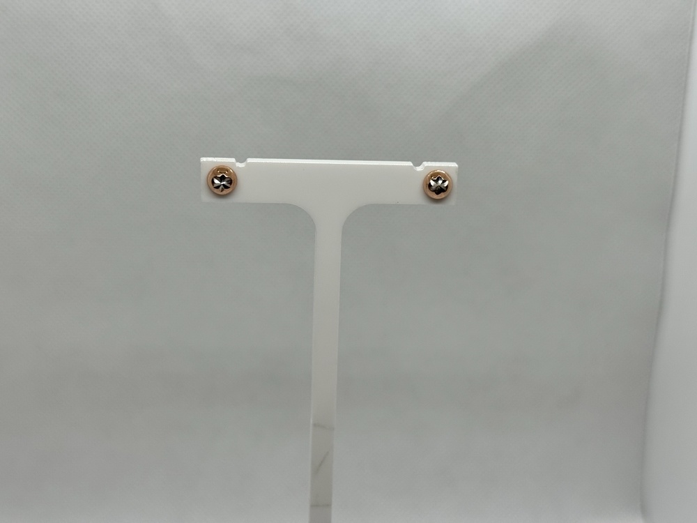 СПУС585 СЕРЬГИ ПУСЕТЫ (Au 585) СПУС585 СЕРЬГИ ПУСЕТЫ (Au 585)