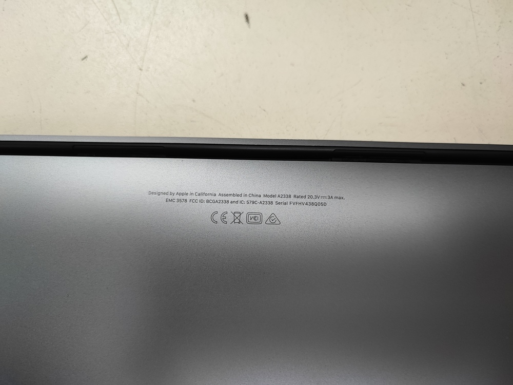 Ноутбук Apple MacBook Pro 13 дюймов, M1 A2338 (2020)