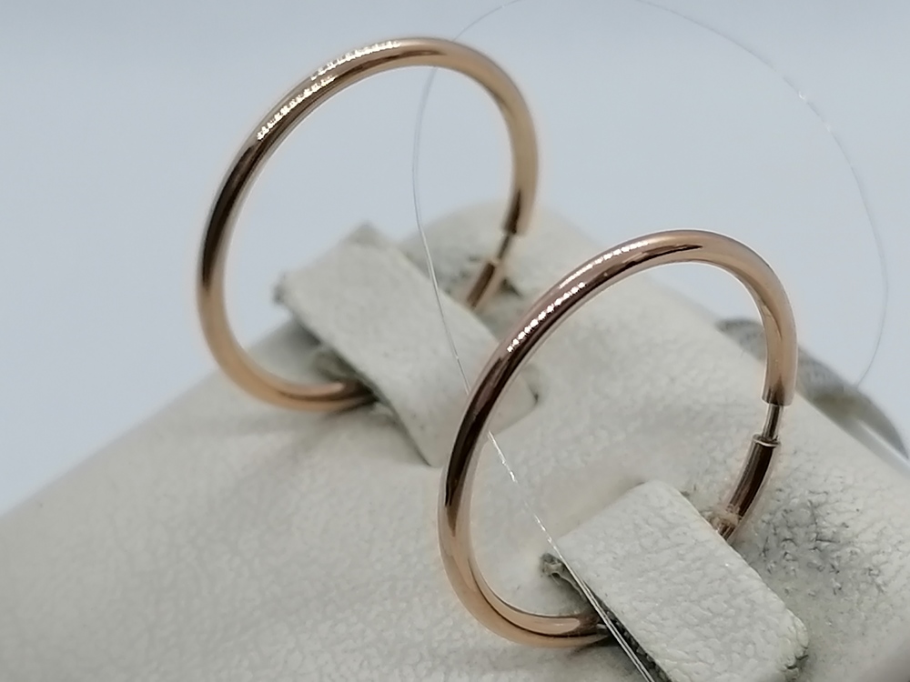 СЕРЬГИ КОНГО без камня (Au 585)