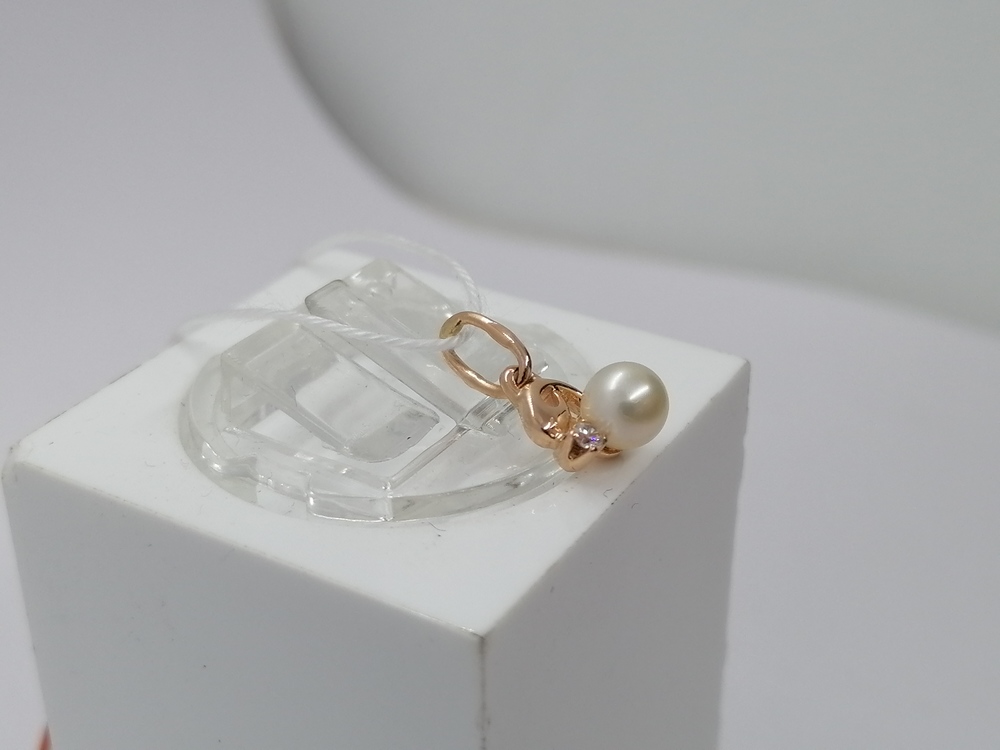 ПОДКМИ585 ПОДВЕСКА С КАМНЯМИ (Au 585)