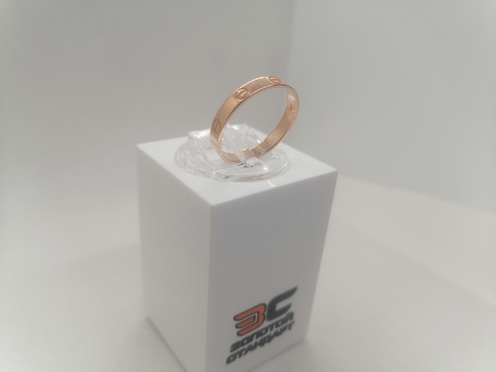 КОЛЬЦО БЕЗ КАМНЯ (Au 585)