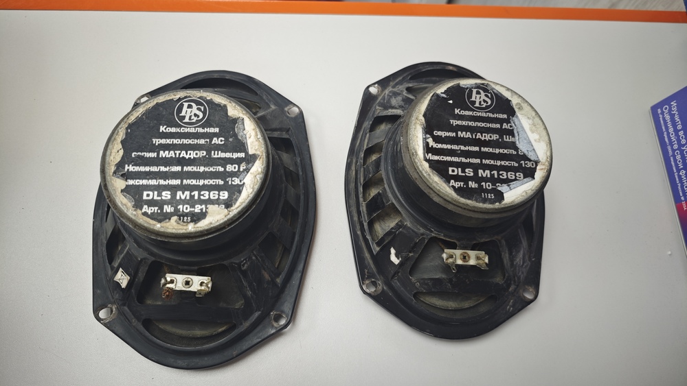 Автоакустика передняя DLS M1369