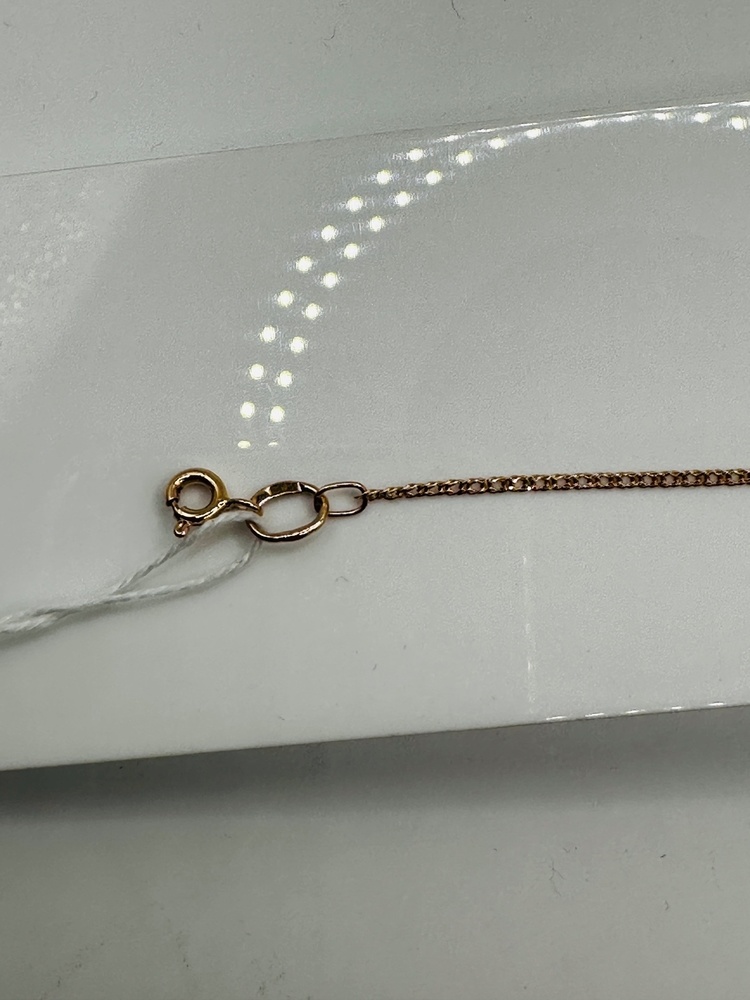 БРАСЛЕТ ПОЛНОВЕСНЫЙ Ромб двойной Au 585