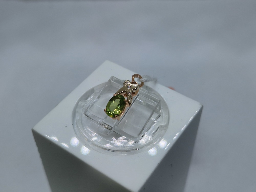 ПОДКМИ585 ПОДВЕСКА С КАМНЯМИ (Au 585)