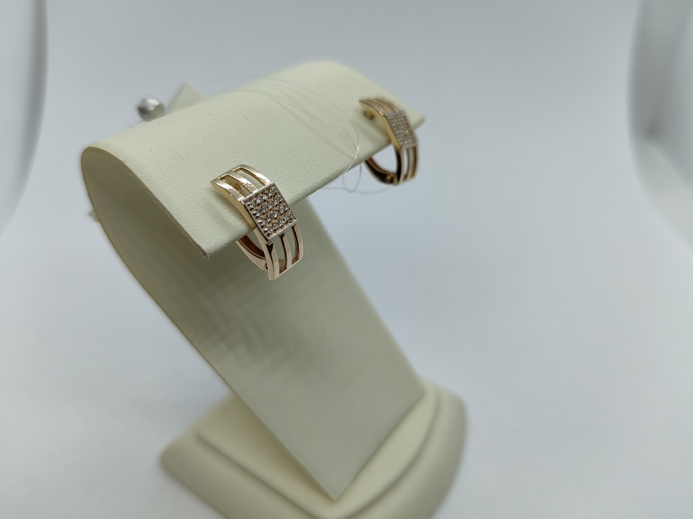 СЕРЬГИ С КАМНЯМИ (Au 585)