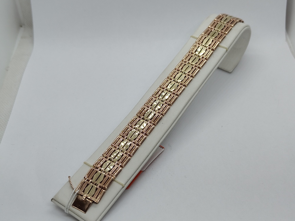 БРАСЛЕТ ПОЛНОВЕСНЫЙ Фантазия Au 585