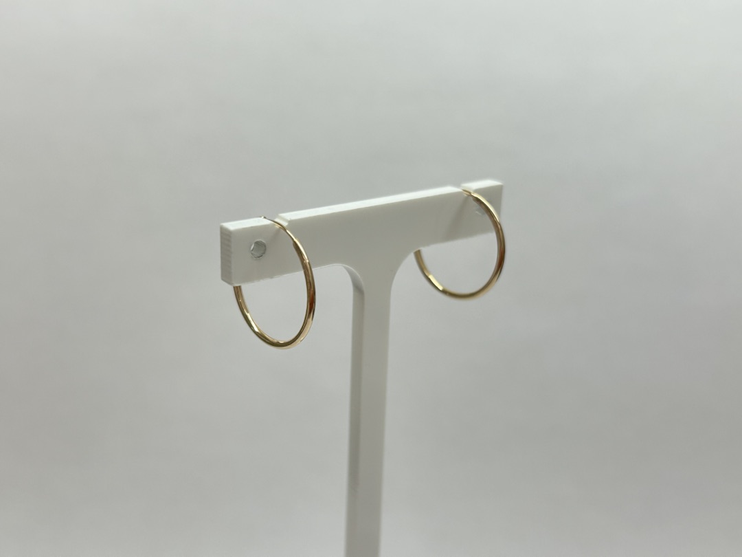 СЕРЬГИ КОНГО без камня (Au 585)