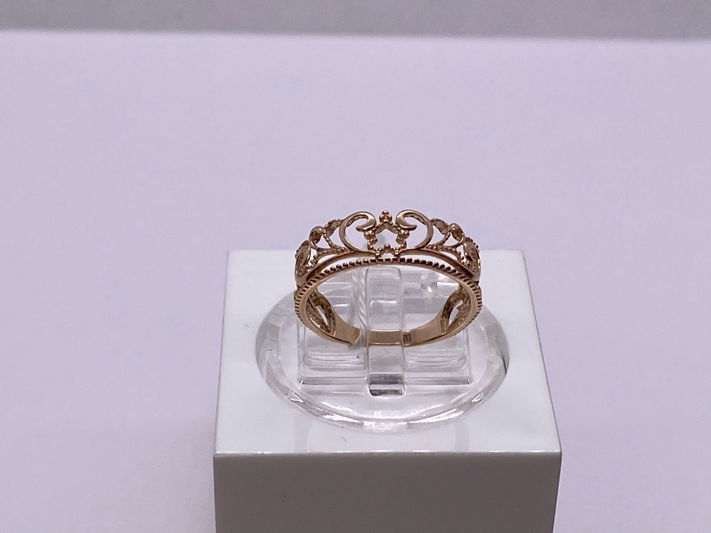 КОЛБКМ585 КОЛЬЦО БЕЗ КАМНЯ (Au 585)