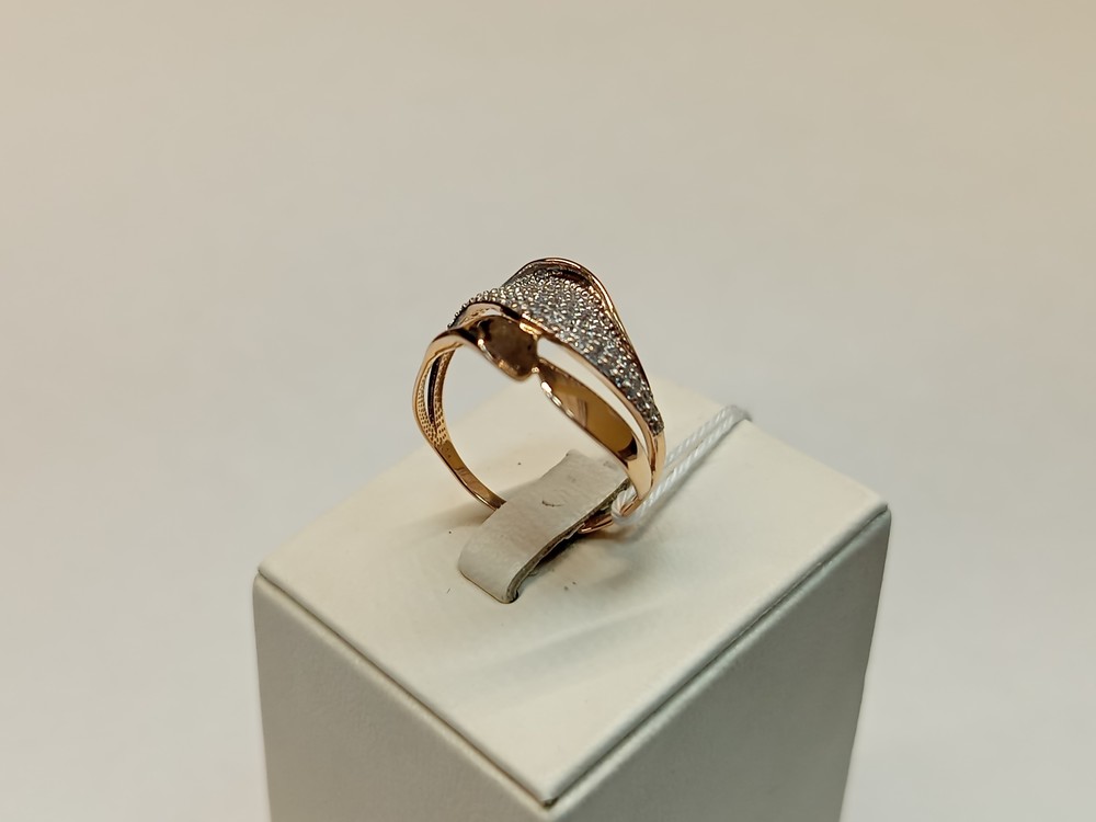 КОЛКМИ585 КОЛЬЦО С КАМНЯМИ (Au 585)