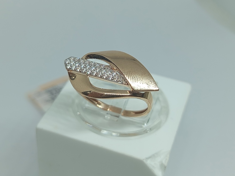 КОЛЬЦО С КАММНЯМИ (Au 585)