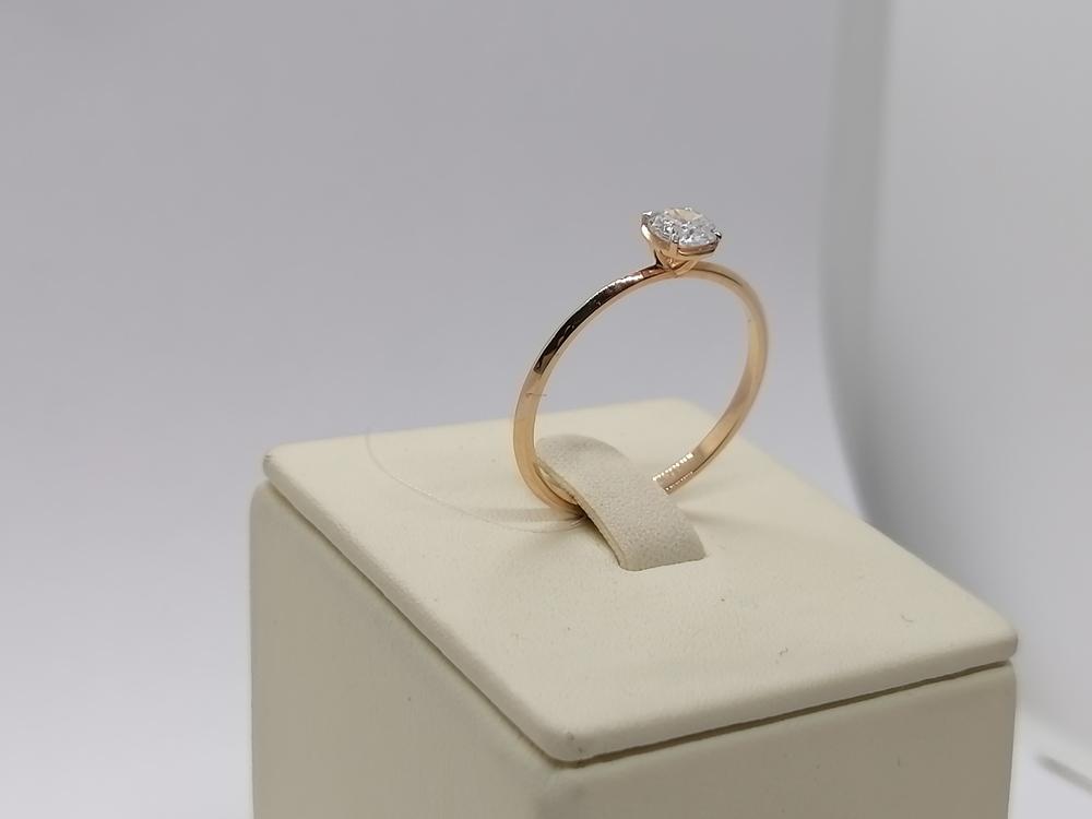 КОЛЬЦО С КАМНЕМ (Au 585)