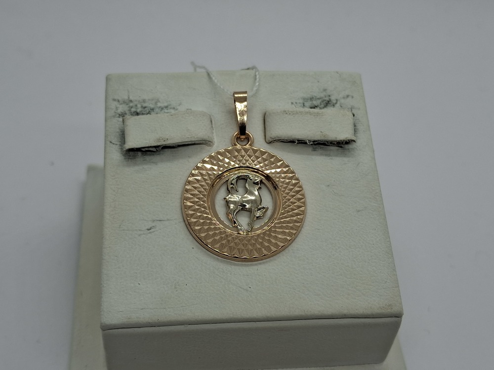 ПОДВЕСКА ЗНАК ЗОДИАКА КОЗЕРОГ (Au 585)