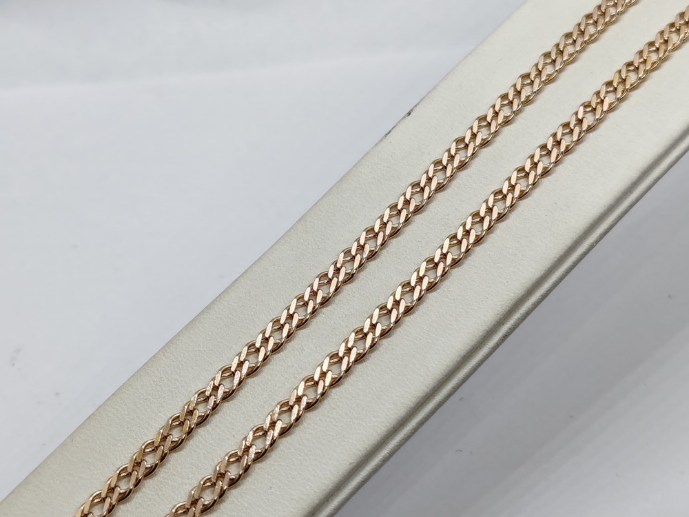 ЦЛР2585 ЦЕПЬ ПОЛНОВЕСНАЯ Ромб двойной (Au 585)