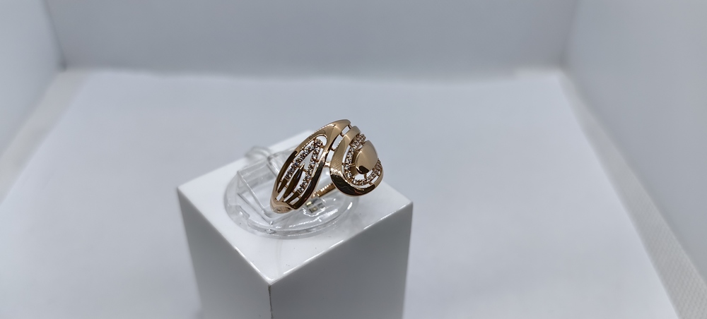 КОЛКМИ585 КОЛЬЦО С КАМНЯМИ (Au 585)