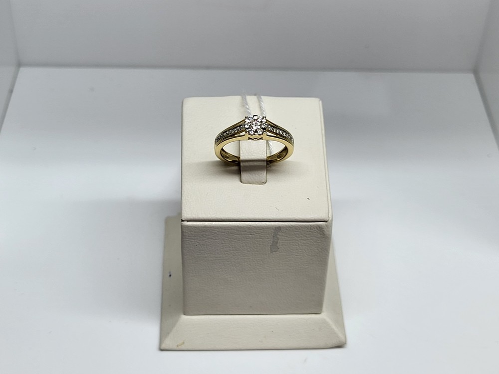 КОЛЬЦО БРИЛЛИАНТ Au 585