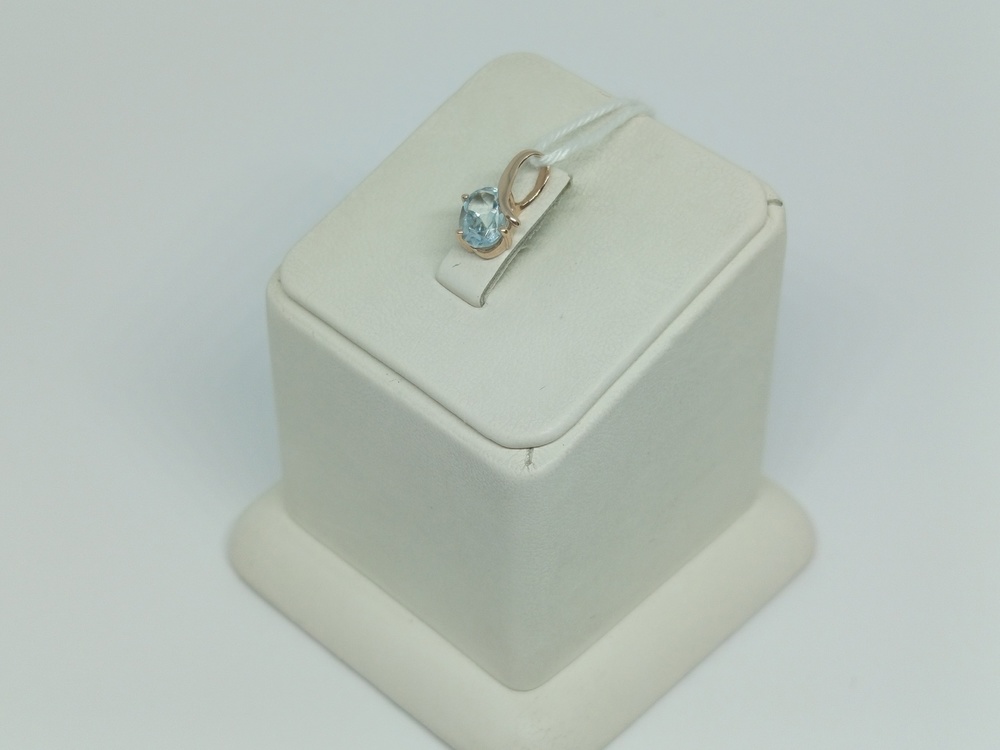 ПОДКМ585 ПОДВЕСКА С КАМНЕМ (Au 585)