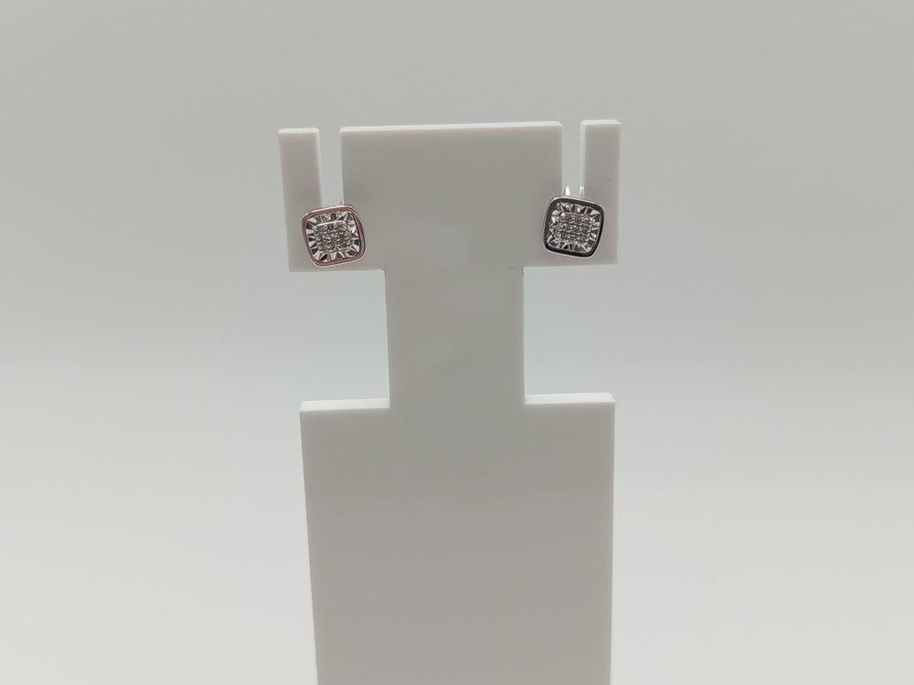 СЕРЬГИ ПУСЕТЫ Бриллиант (Au 585)