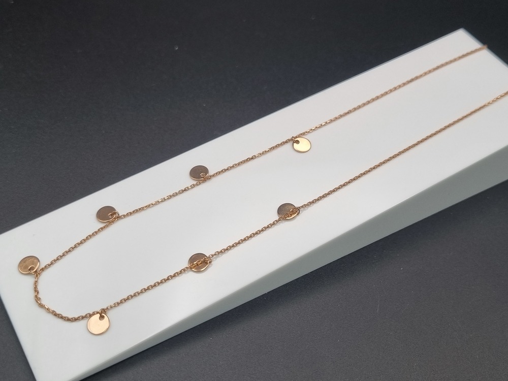 КОЛЬЕ БЕЗ КАМНЯ Au 585