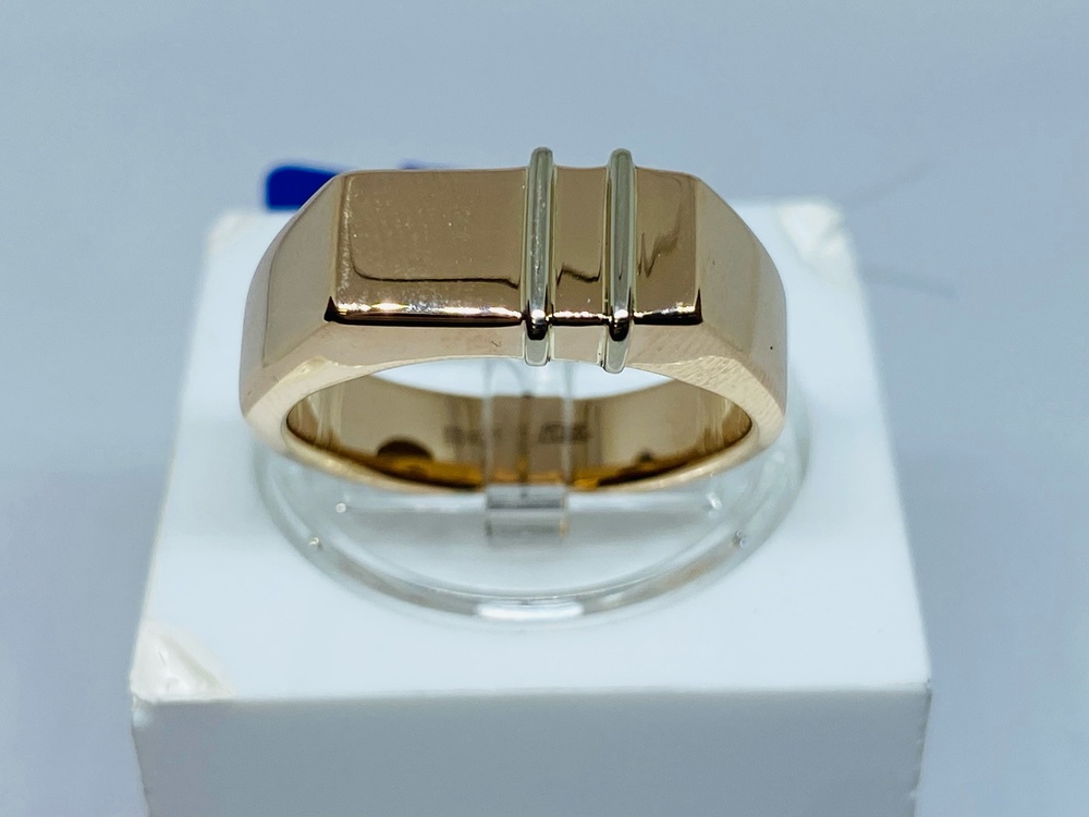 КОЛЬЦО ПЕЧАТКА без камня (Au 585)