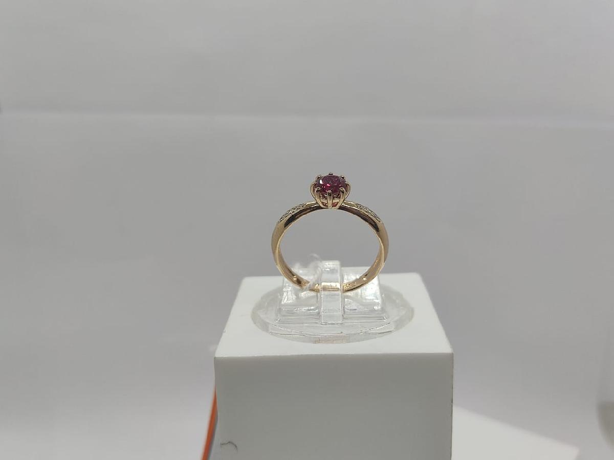 КОЛКМИ585 КОЛЬЦО С КАМНЯМИ (Au 585)