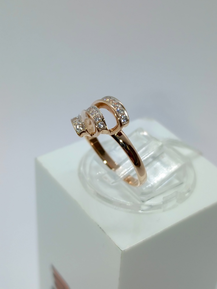 КОЛКМИ585 КОЛЬЦО С КАМНЯМИ (Au 585)