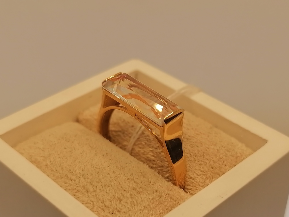 КОЛЬЦО С КАМНЕМ (Au 585)