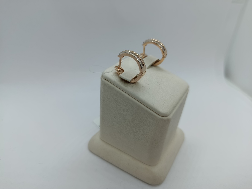 СЕРЬГИ С КАМНЯМИ (Au 585)