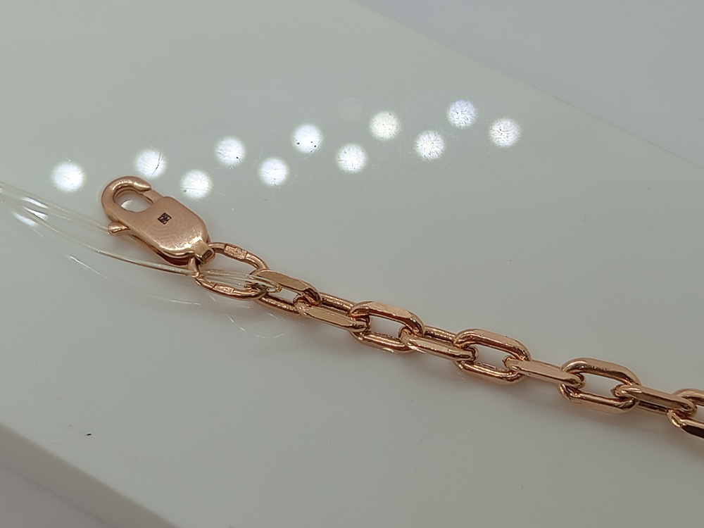 620712023 БРАСЛЕТ ПУСТОТЕЛЫЙ Якорное (Au 585)