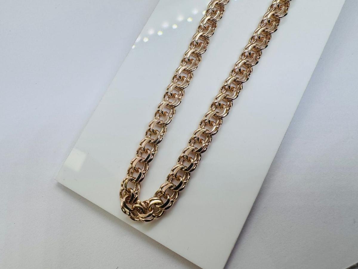 ЦЛБС585 ЦЕПЬ ПОЛНОВЕСНАЯ Бисмарк (Au 585)