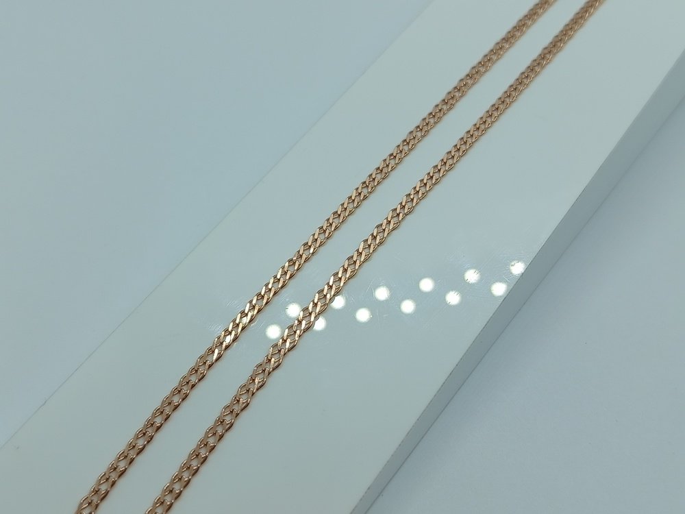 ЦЛР2585 ЦЕПЬ ПОЛНОВЕСНАЯ Ромб двойной (Au 585)