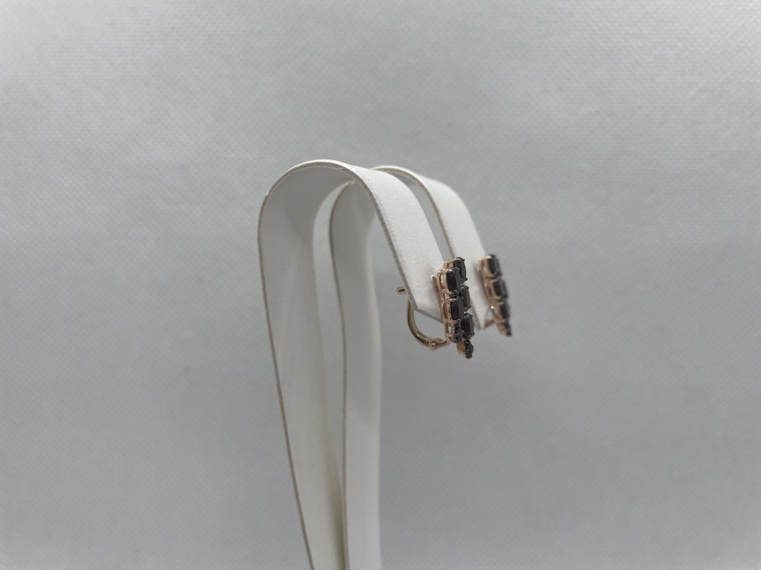 СЕРЬГИ С КАМНЯМИ (Au 585)