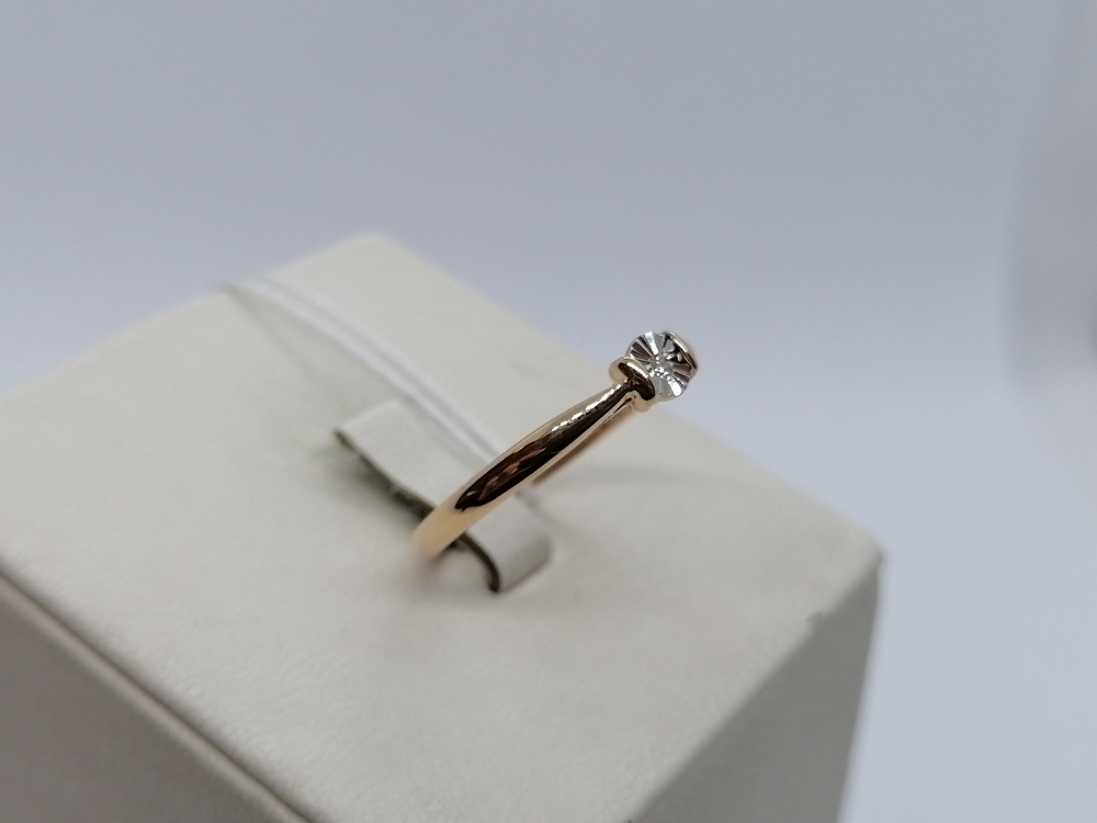 КОЛЬЦО БРИЛЛИАНТ Au 585