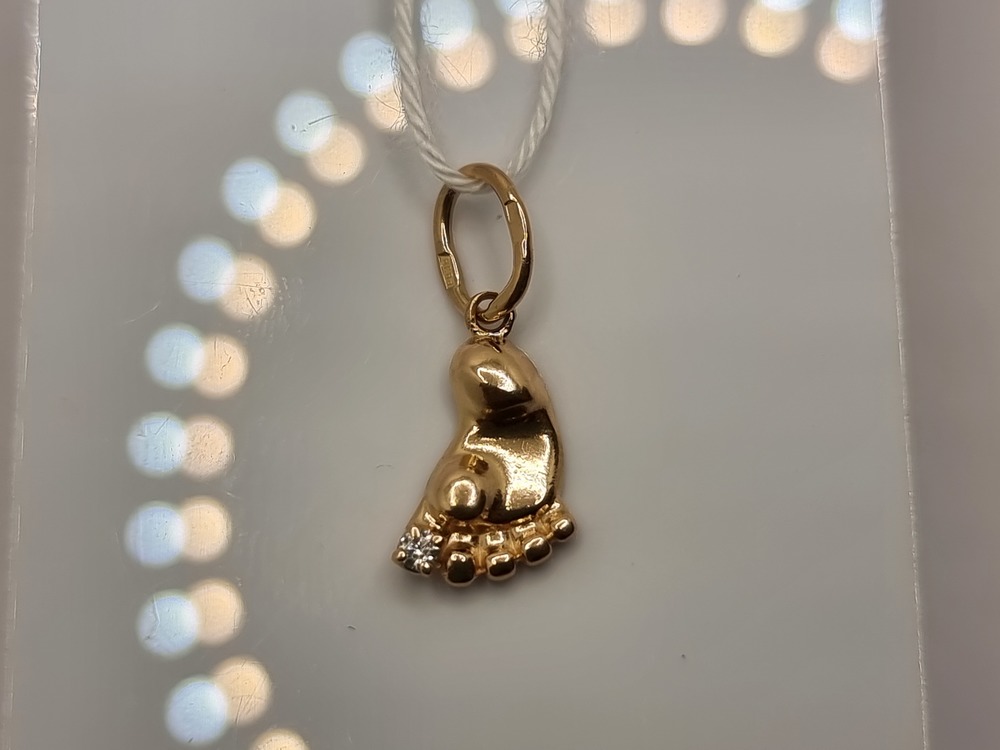 ПОДКМ585 ПОДВЕСКА С КАМНЕМ (Au 585)