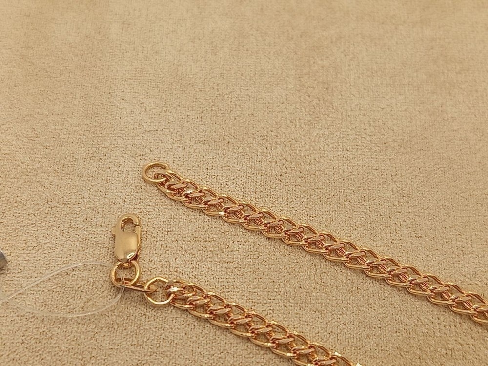 БРАСЛЕТ ПУСТОТЕЛЫЙ Царь (Au 585)